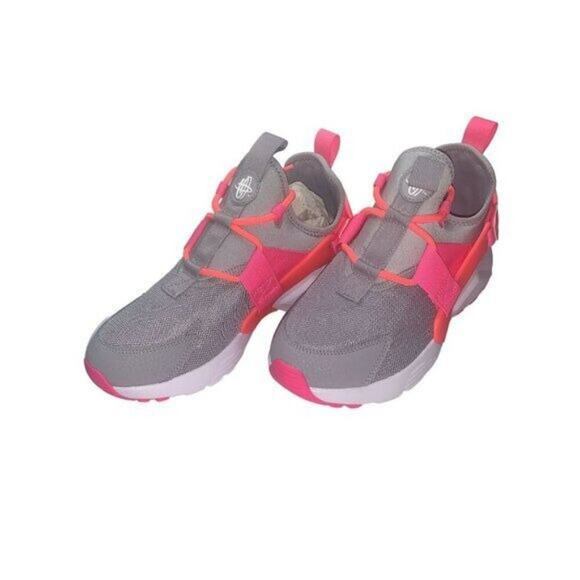 Nike Air Huarache City Low Womens‎ Sneakers Size 6.5 Atmosphere Grey/Hot Punch - Picture 6 of 11